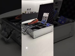 Medidor de fluxo ultra-sônico compacto e leve para fácil instalação e operação